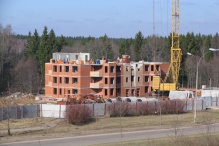 Ленина 203. Объект на стадии строительства. 3 марта 2006 года.