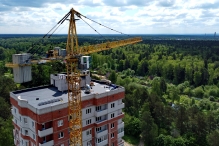 01.06.21 ЖК Старый город, вид на лес